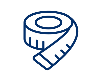 Meetlint voor gratis opmeten thuis door Klipvloeren.