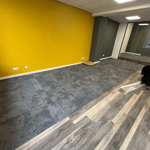 Tapijt in kantoor pand Klipvloeren zoetermeer