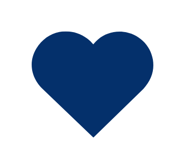 Hartje symbool voor de 65+ service van Klipvloeren.